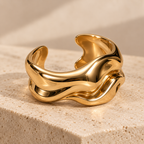 Sculptural Cuff Bracelet