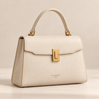 Structured Top-Handle Bag