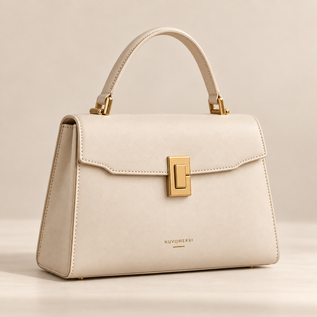 Structured Top-Handle Bag