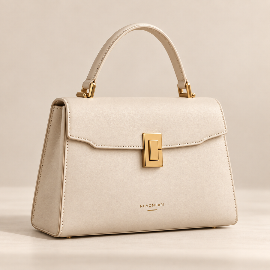 Structured Top-Handle Bag