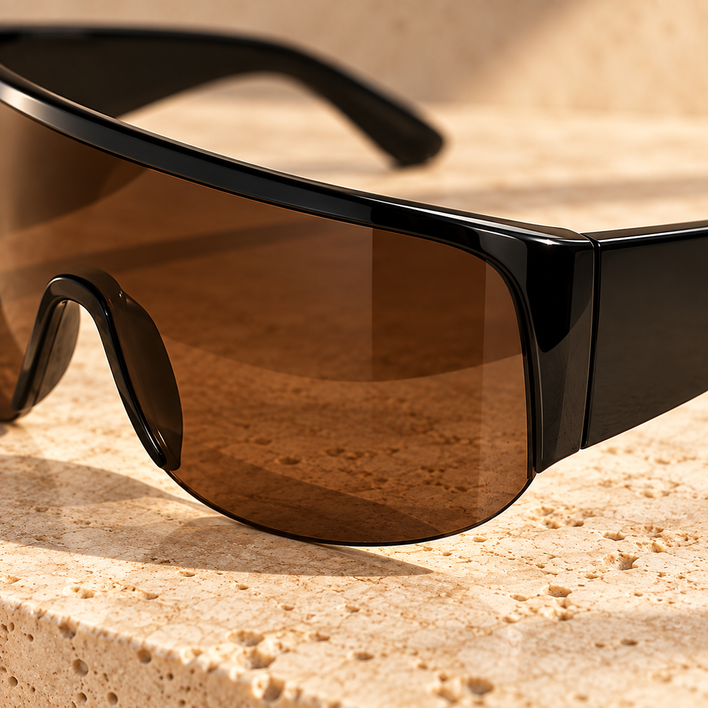 The Noelle Shield Sunglasses